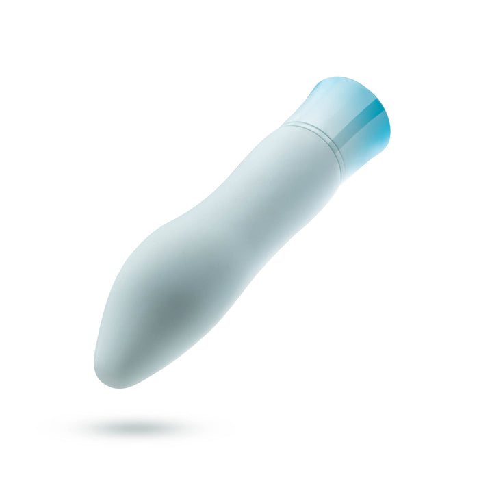 Oh My Gem Ardor Rechargeable Warming Silicone Tapered Vibrator Aquamarine