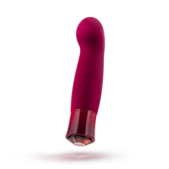 Blush Oh My Gem Classy Rechargeable Warming Silicone G-Spot Vibrator Garnet
