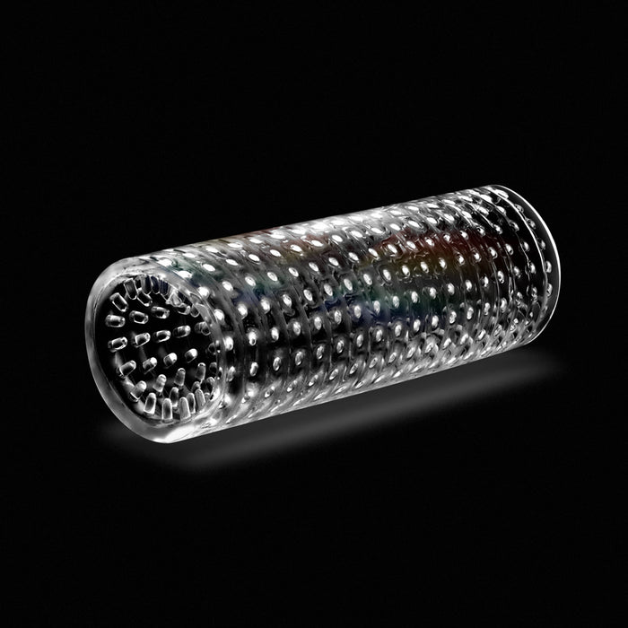 RIZE! Strokez Stimulating Stroker Clear