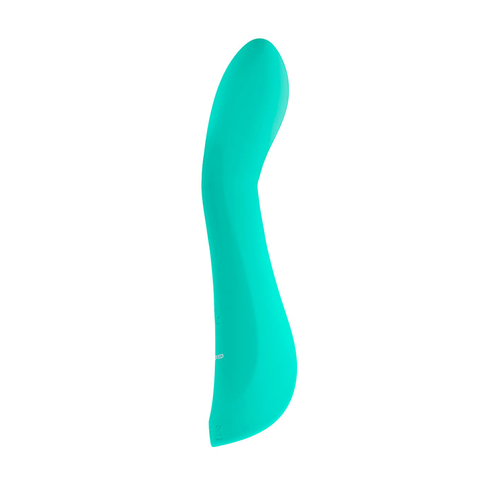 Evolved Come With Me Rechargeable 'Come Hither' Silicone Vibrator Green