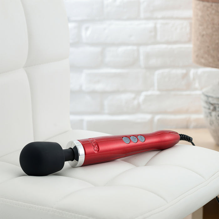 Doxy Die Cast Wand Vibrator Red