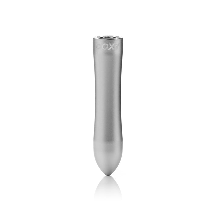 Doxy Bullet Rechargeable Vibrator Silver
