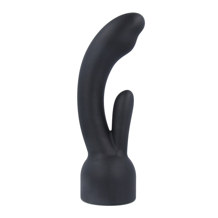 Doxy 3 Silicone Rabbit Wand Attachment Black