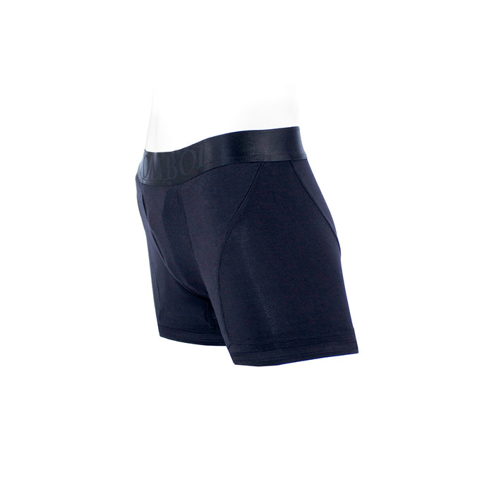 SpareParts Tomboii Rayon Boxer Briefs Harness Black Size 5XL