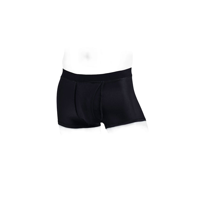 SpareParts Pete Trunks Nylon Packing Underwear Black Size L