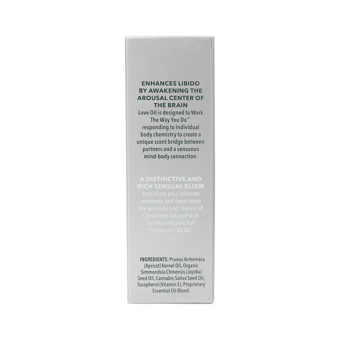 Good Clean Love Cardamom Gold CBD Love Oil 1 oz.