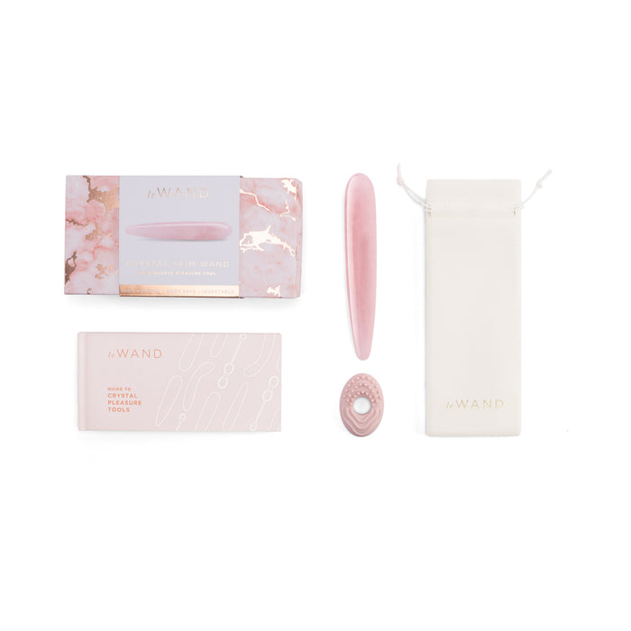 Le Wand Crystal Slim Wand Rose Quartz