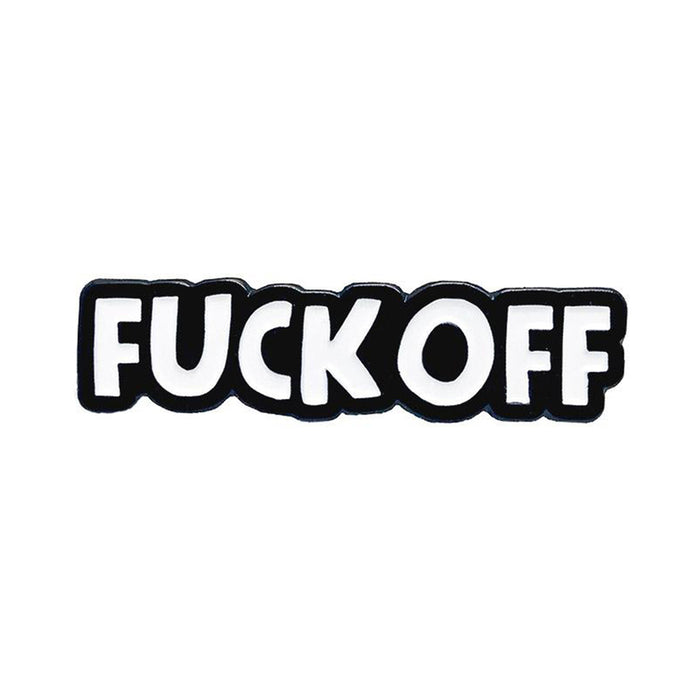 Geeky & Kinky Fuck Off Enamel Pin