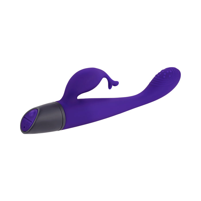 Selopa Plum Passion Rechargeable Dual Stim Silicone Purple