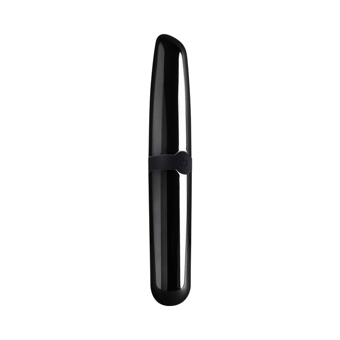Selopa Buzz Buddy Rechargeable Vibe Silicone Black Chrome