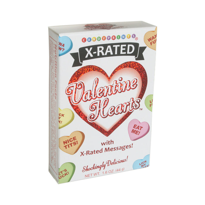 X-Rated Valentine Hearts Candy Boxes 6-Piece Display