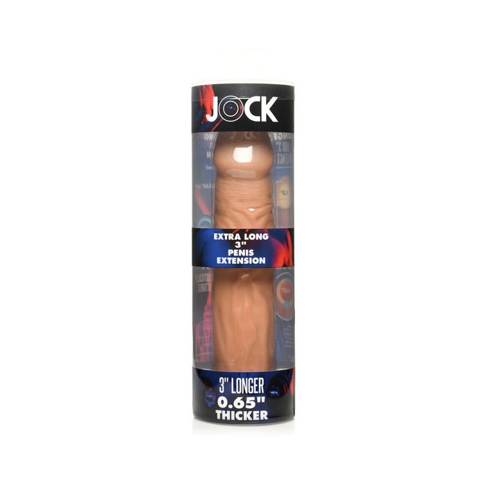 Jock Extra Long Penis Extension Sleeve 3 in. Medium
