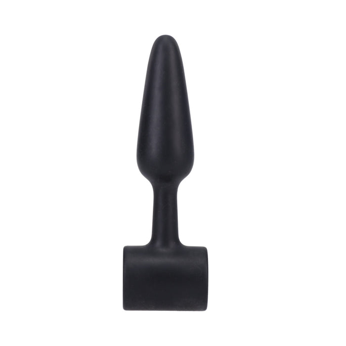 In A Bag Vibrating Butt Plug 3 in. Black