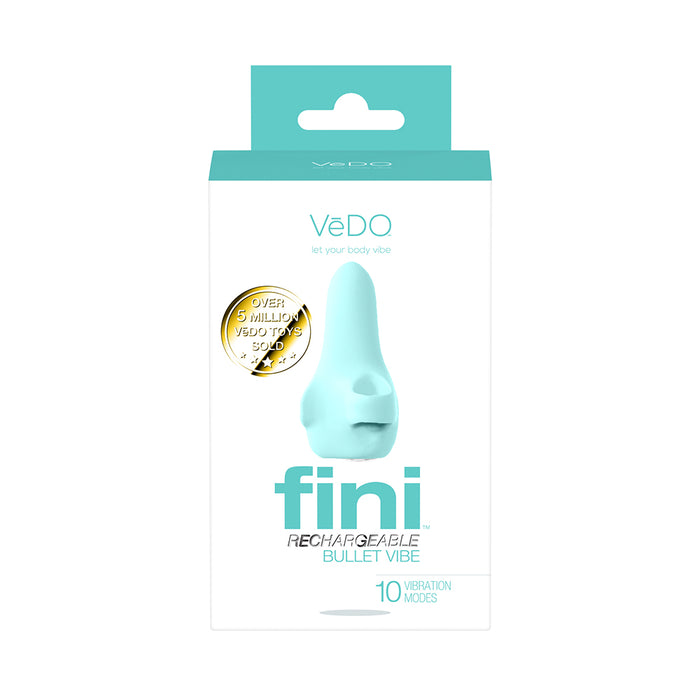 VeDO Fini Rechargeable Bullet Vibe Turquoise