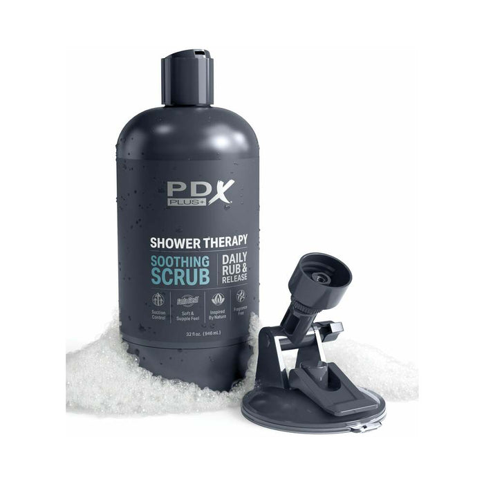 PDX Plus Shower Therapy Soothing Scrub Light