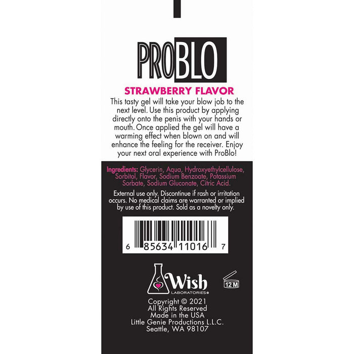 Pro Blo Strawberry 10 ml 65-Piece Fishbowl