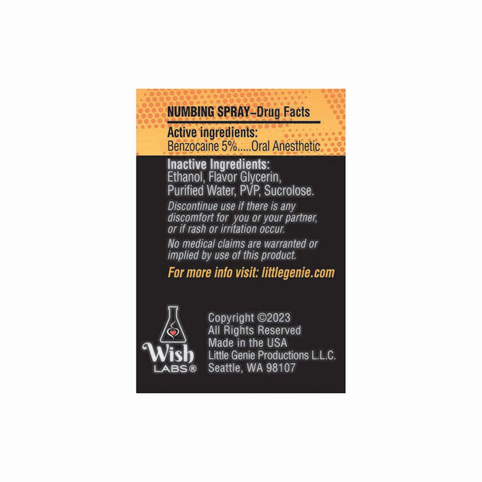 Cheef Relief Throat Spray Peach 1 oz.