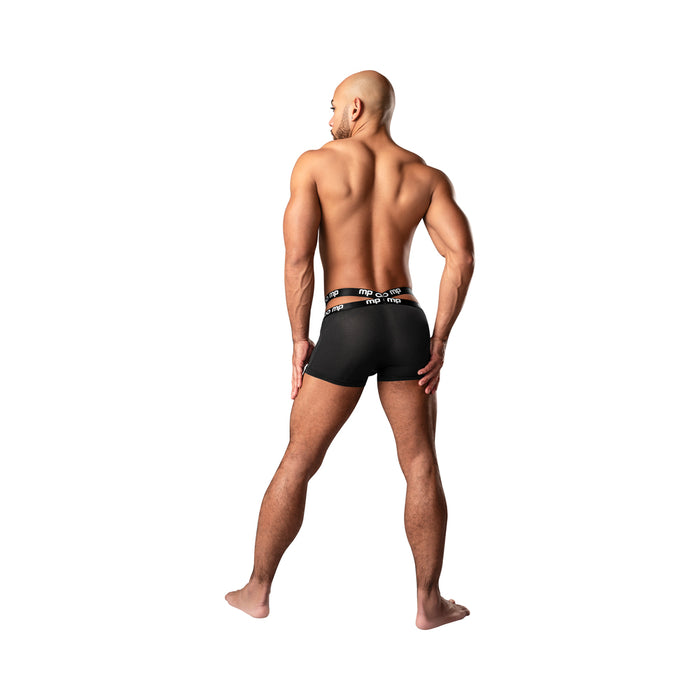 Male Power Infinite Comfort Amplifying Strappy Pouch Short Black L
