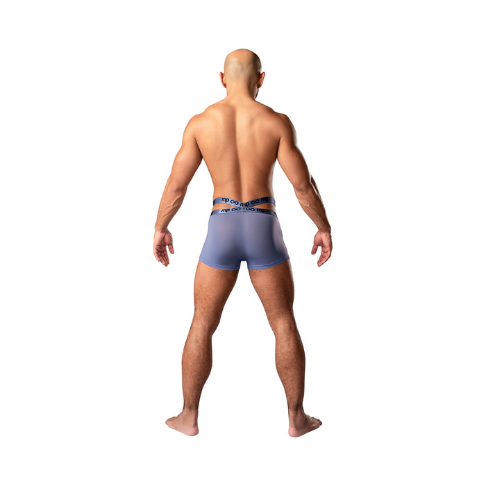 Male Power Infinite Comfort Amplifying Strappy Pouch Short Periwinkle L