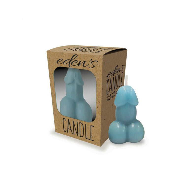 Eden's Penis Candle Blue