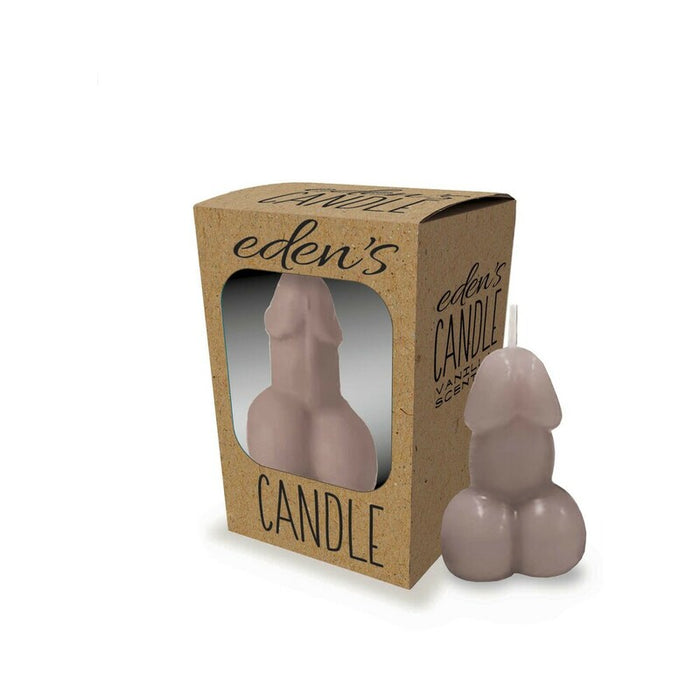Eden's Penis Candle Taupe