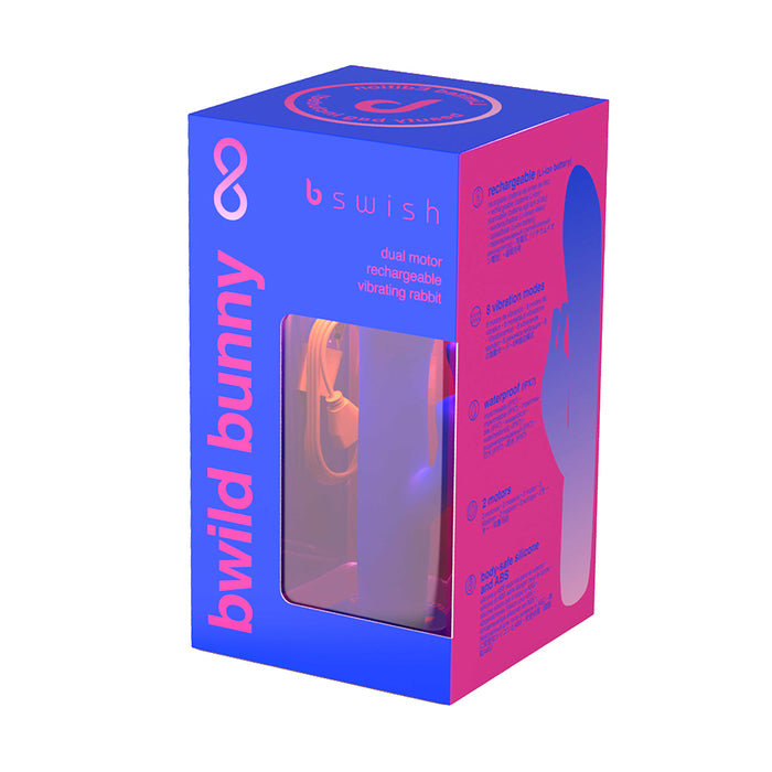 B Swish Bwild Bunny Infinite Limited Edition Vibrator Pacific Blue