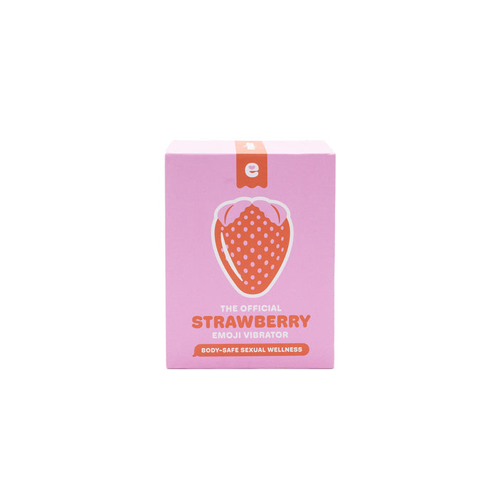 Emojibator Strawberry Emoji Vibrator
