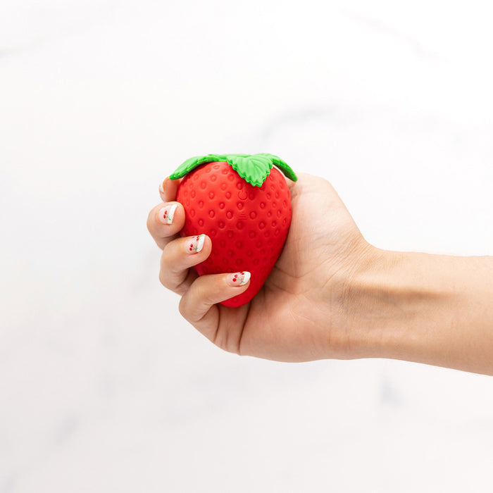 Emojibator Strawberry Emoji Vibrator