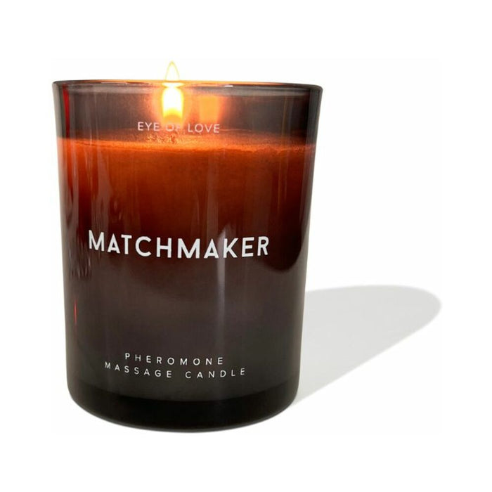Eye of Love Matchmaker Black Diamond Attract Her Massage Candle